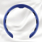 Nexi Customized Car Logo Breathable Ultra-thin 5D Leather & Carbon Car Steering Wheel Cover Universal Fit
