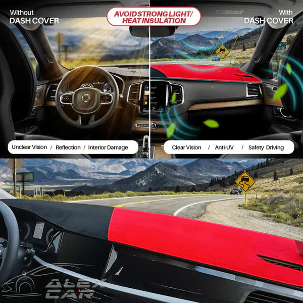 Apex Custom Fit Dashboard Mat Cover For Sedan, Hatchback, MPV, Truck, SUV etc.